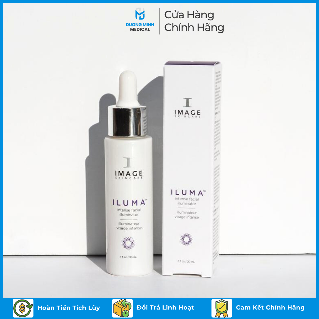 Serum ILUMA trắng da mờ thâm nám, giảm mao mạch IMAGE Skincare Intense Facial Illuminator - Dương Minh Medical