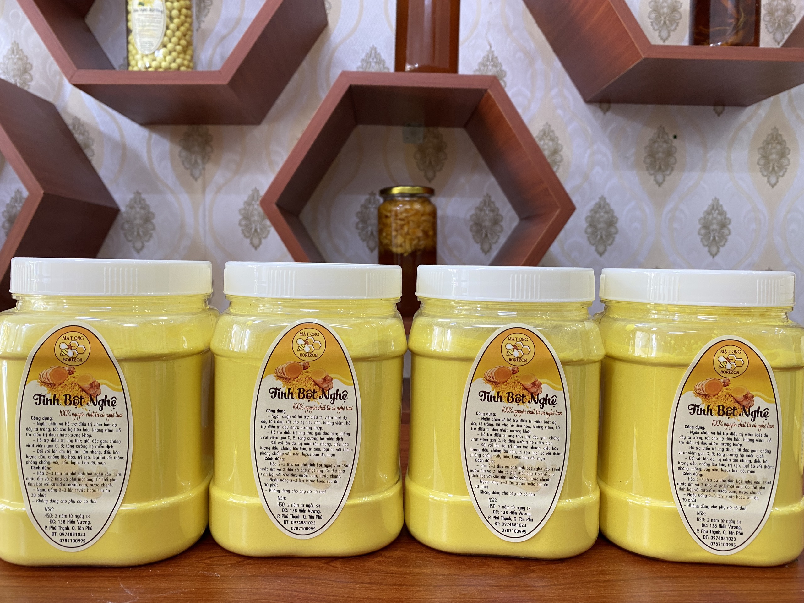 Tinh bột nghệ nguyên chất