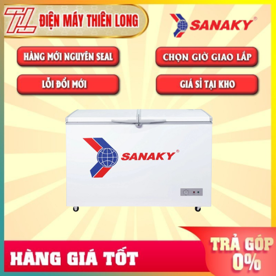 Tủ đông sanaky vh-405a2 - trả góp 0% - giao toàn quốc