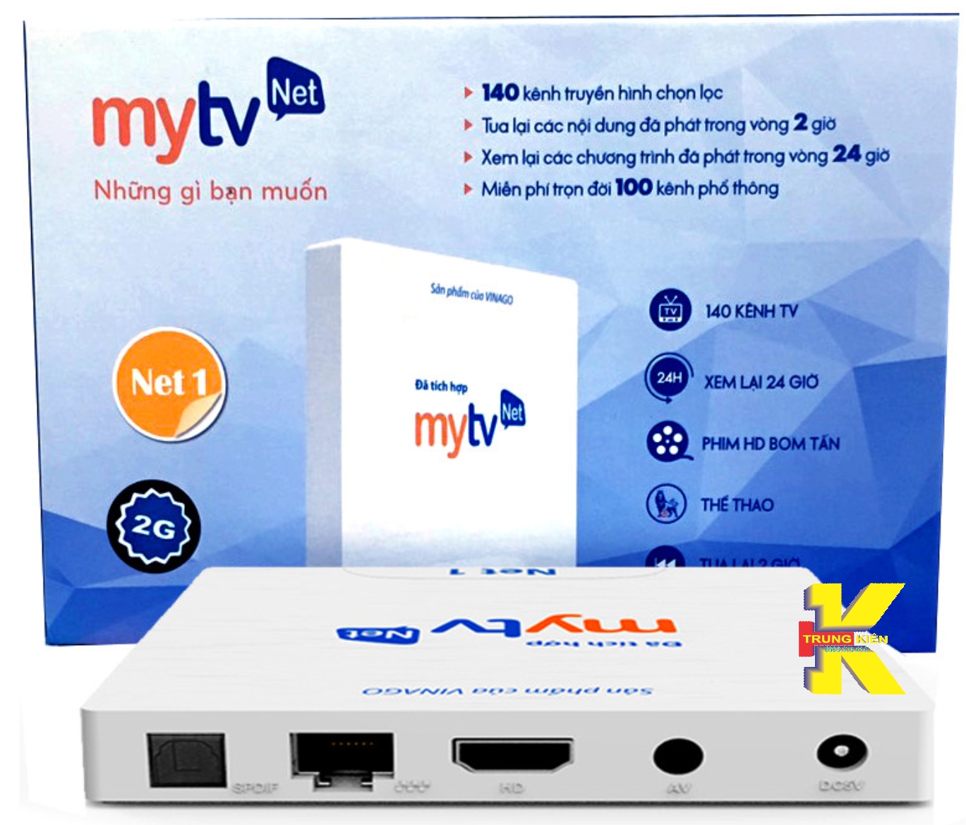 Android box mytvnet net phiên bản 2g mạnh mẽ full bản quyền truyền hình.