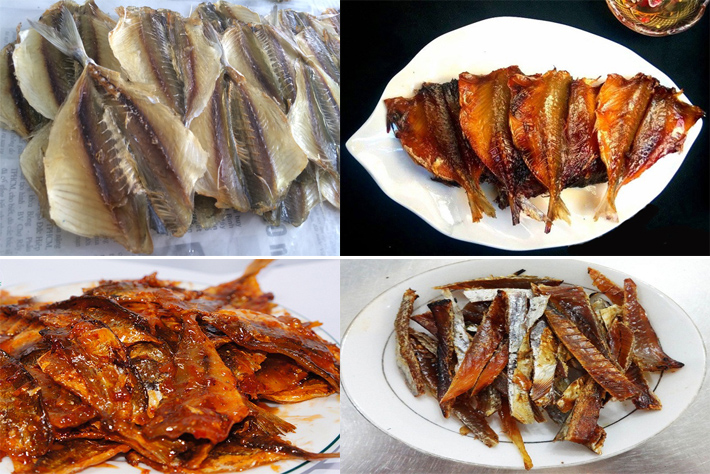 Cá ba chỉ vàng 200gram - đặc sản huế bông bông