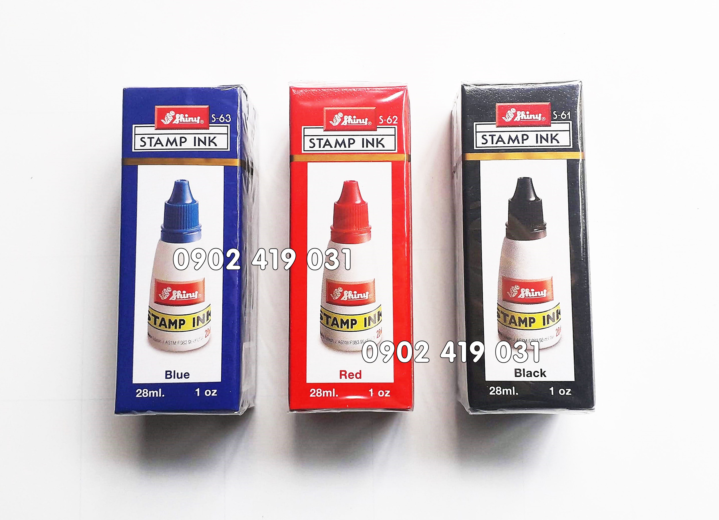 [HCM]Mực Dấu Shiny Chính Hãng Dùng Cho Dấu Tên Nội Dung...
