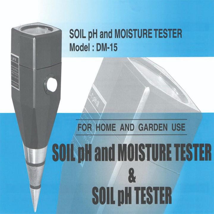 MÁY ĐO PH ĐẤT VÀ ĐỘ ẨM ĐẤT TAKEMURA DM15 ĐƯỢC DÙNG ĐỂ ĐO ĐỘ PH VÀ ĐỘ ẨM ĐẤT CHO CÂY TRỒNG