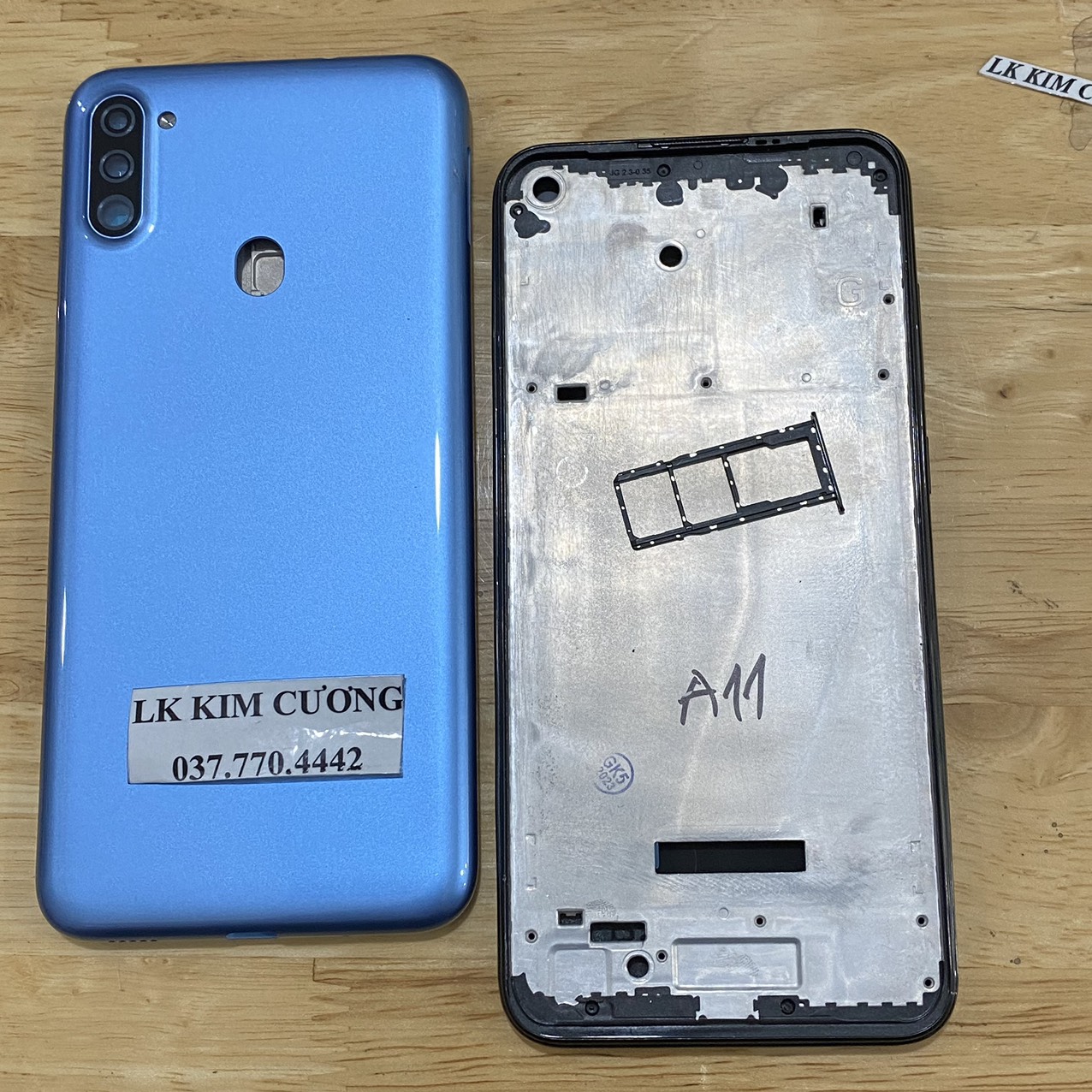 Bộ vỏ samsung a11