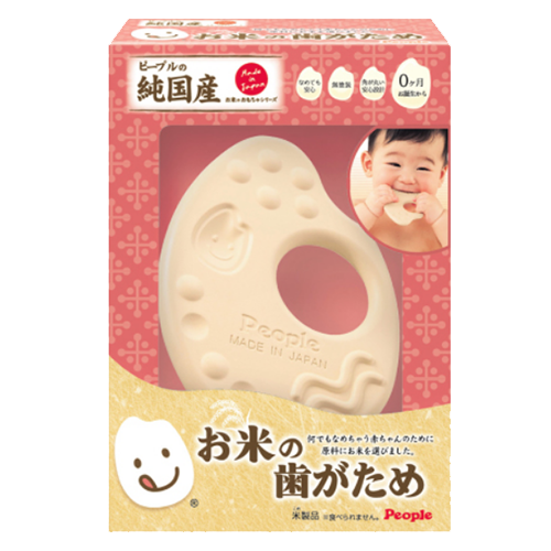 Miếng Gặm Nướu Bằng Gạo Nhật Bản từ PEOPLE - Hương gạo & vị gạo trong từng sản phẩm 100% Made in Japan - KM003
