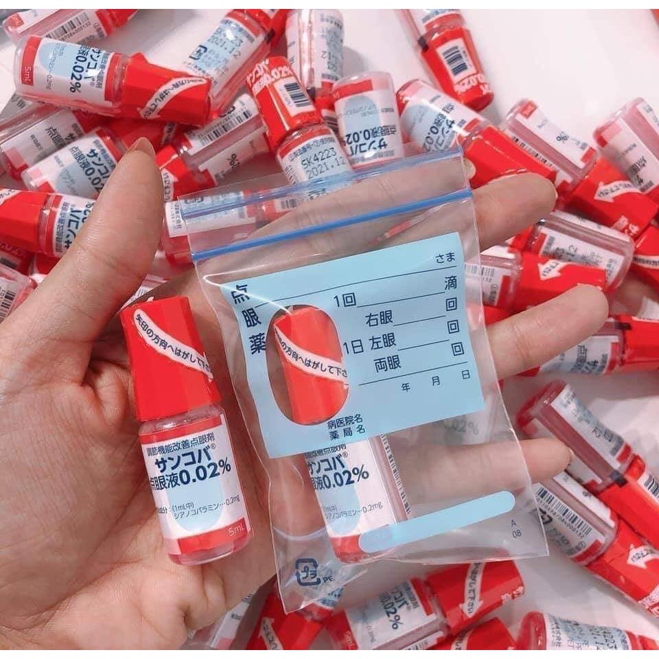 Nhỏ Mắt Sancoba Nhật Bản giảm cận thị 5ml