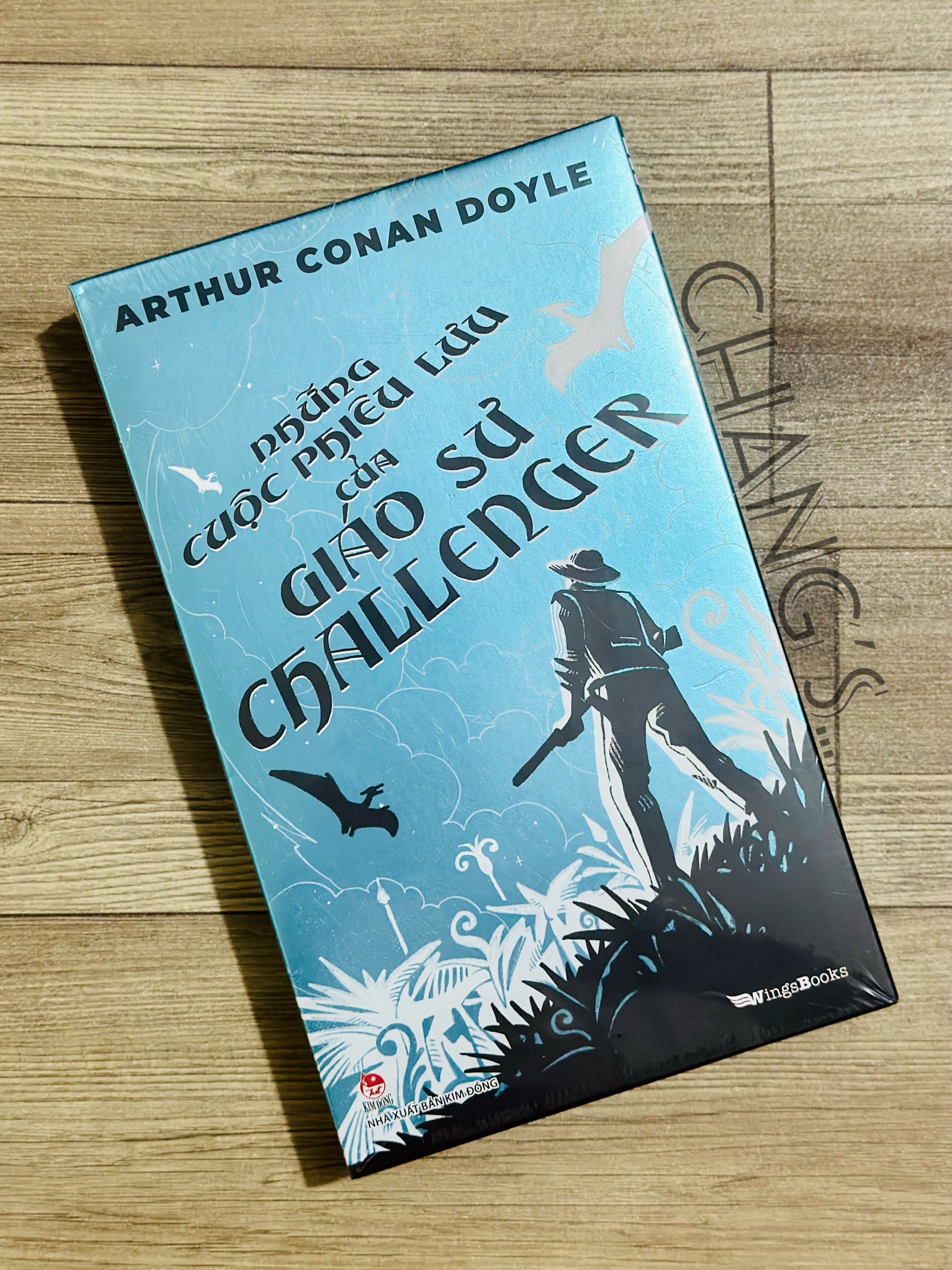 Boxset Những Cuộc Phiêu Lưu Của Giáo Sư Challenger - Tặng Kèm 2 Postcard