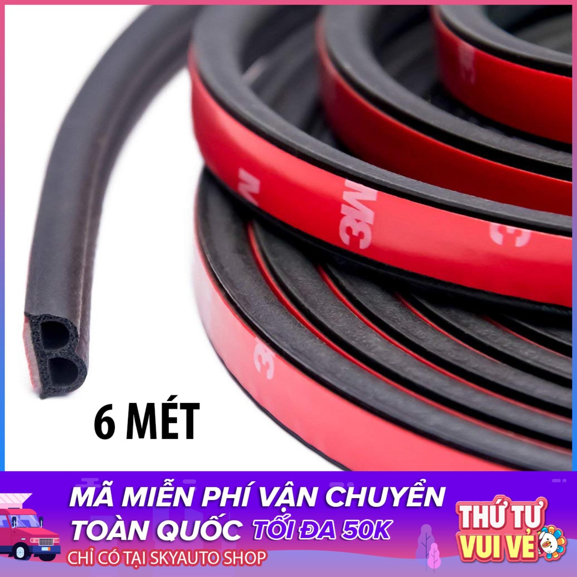 [Giá chỉ 20k/mét gioăng] 6 mét gioăng cao su chữ B cao cấp chống ồn và bảo vệ xe tuyệt đối cho xe hơi