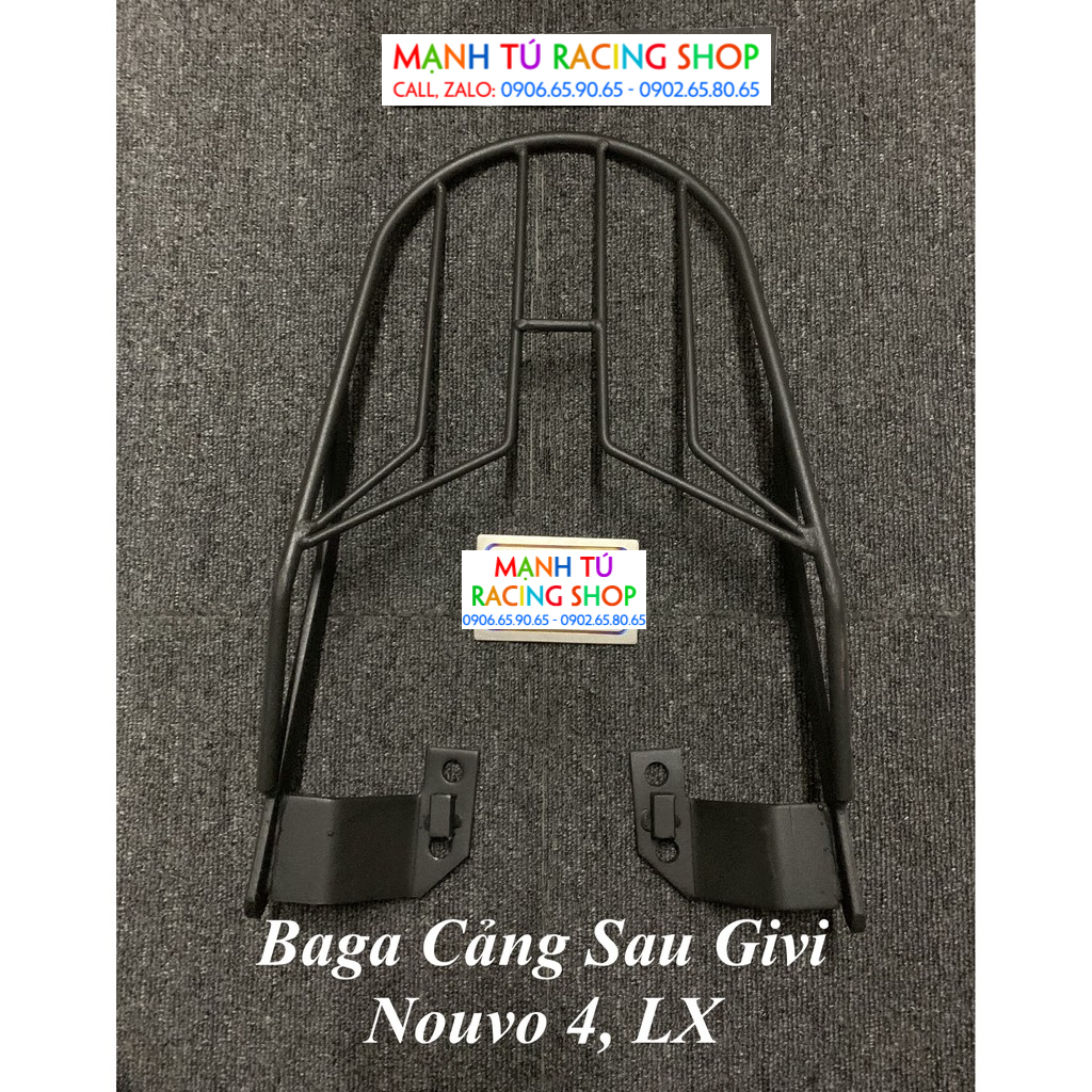 Baga cảng sau kiểu givi gắn nouvo 4, 5, lx