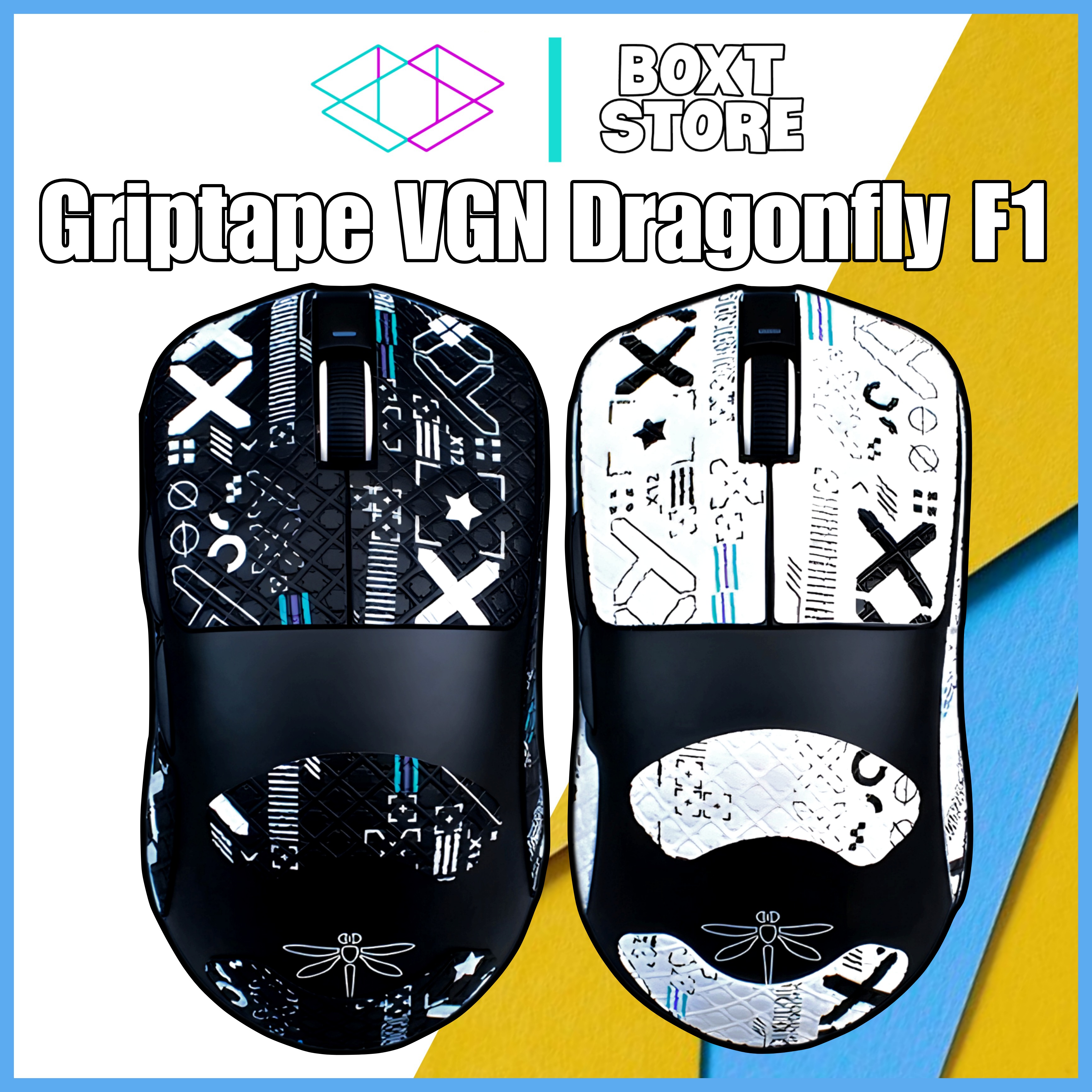 Miếng Dán Grip Tape 3M Chống Trượt Chuột VGN Dragonfly F1 Moba Pro Max