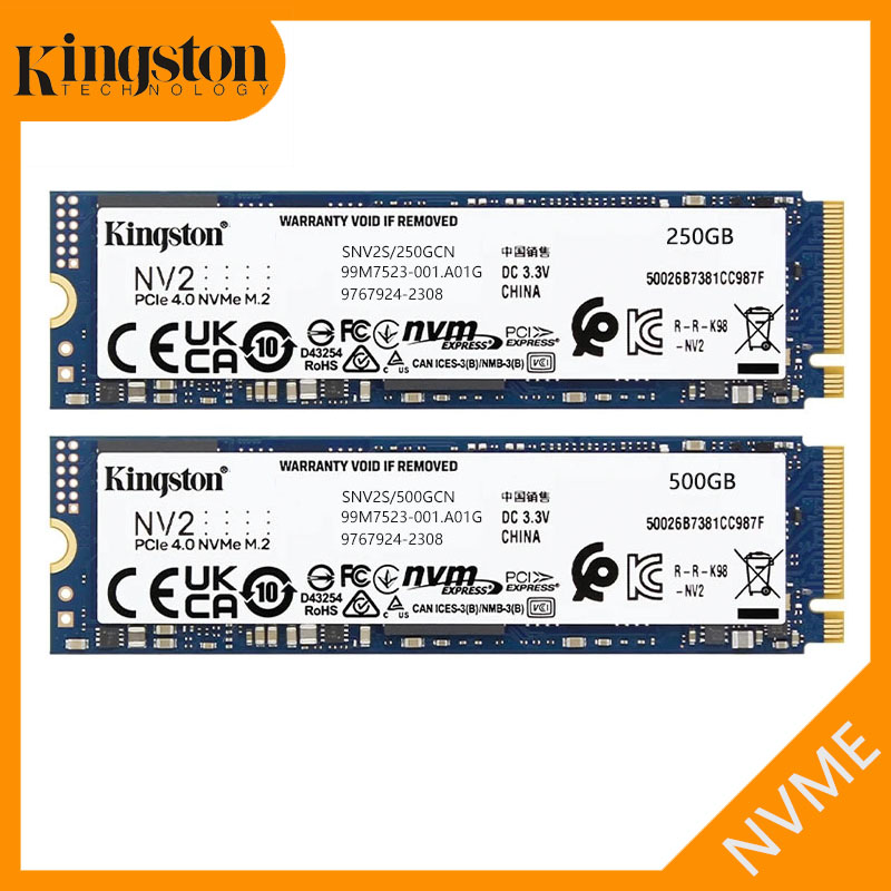 K-i-n-g-s-t-o-n SSD NVME M.2 PCIe NVME SSD 256GB 128GB 512GB Desktop Solid