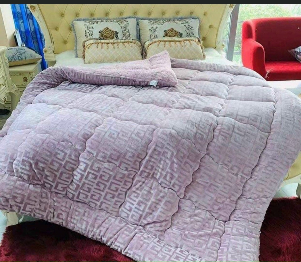 Chăn lông cừu chăn thu đông chăn mùa đông loại dày