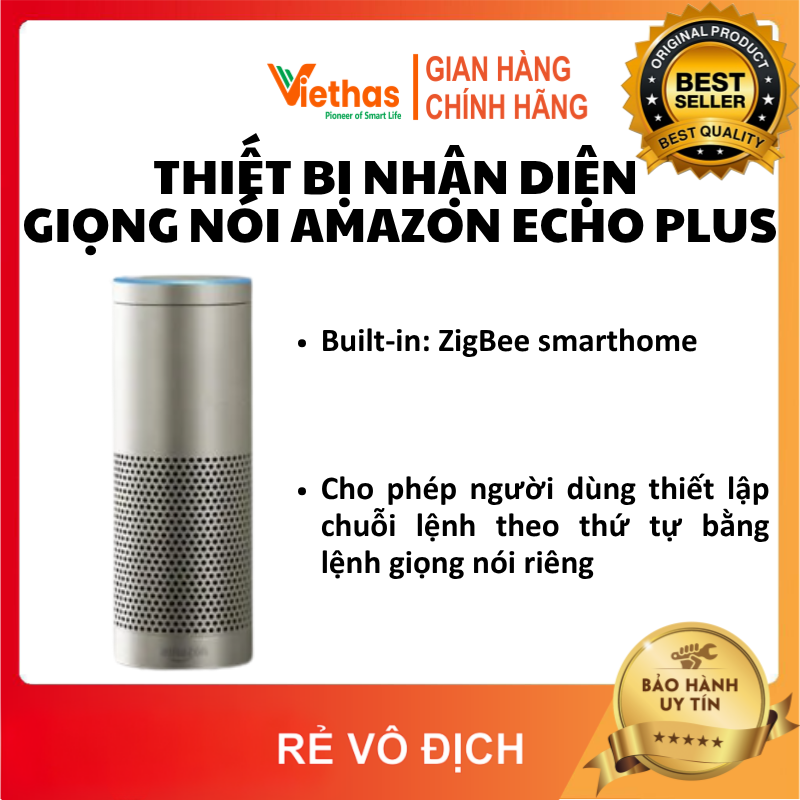 Thiết Bị Nhận Diện Giọng Nói Amazon Echo Plus