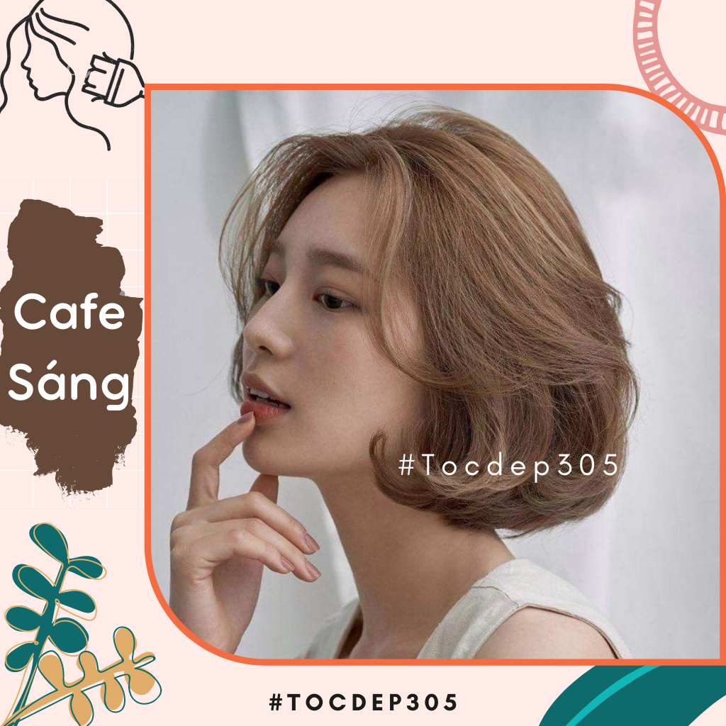 SET NHUỘM MÀU NÂU CAFE SÁNG (KÈM OXI)