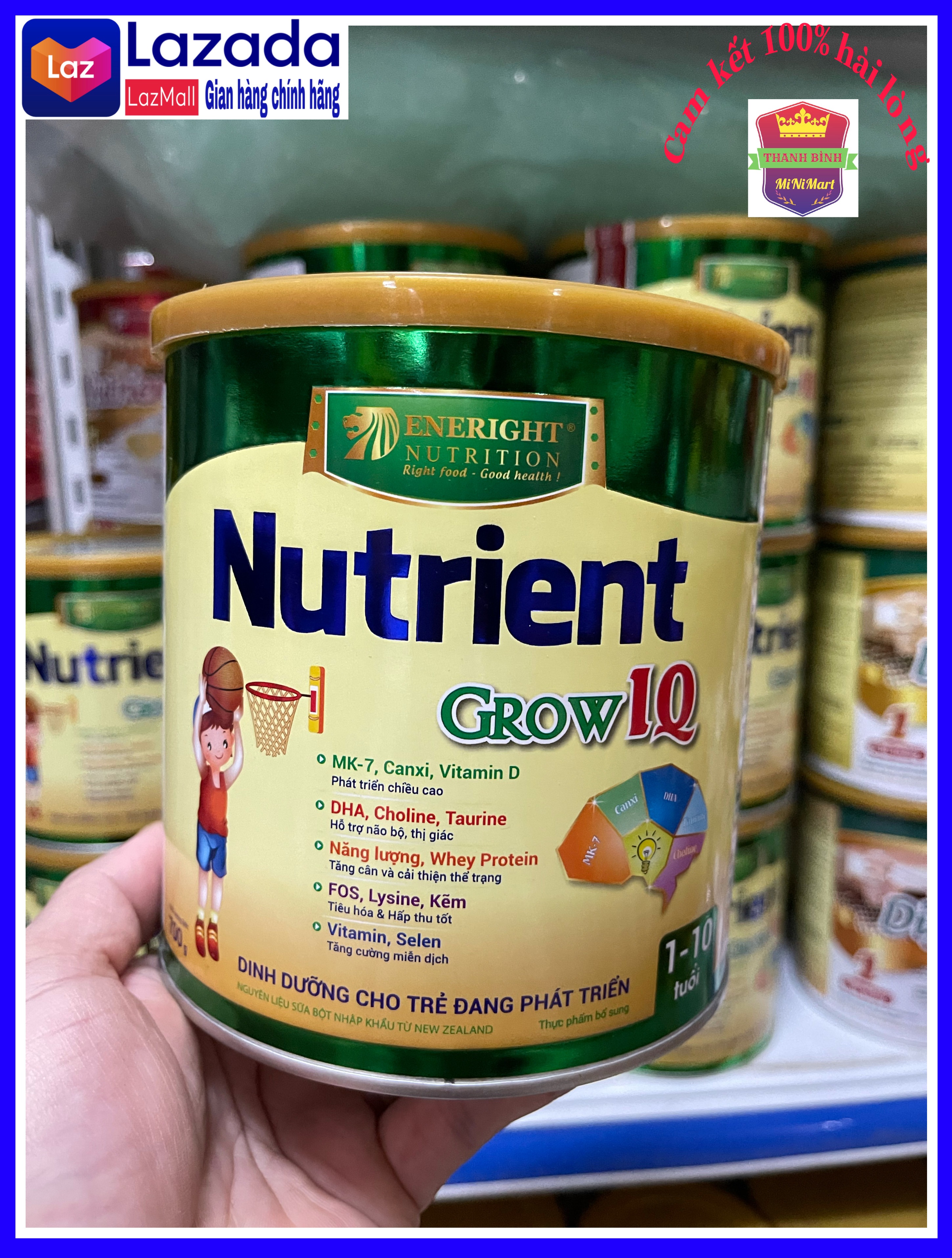 Sữa nutrient grow iq 700g