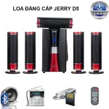 Dàn loa đa năng 5.1 đỉnh cao Jerry DH5 âm thanh vòm sống động, thiết kế thời thượng, bass căng đét, chuẩn stereo