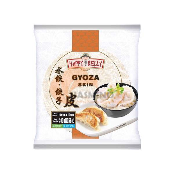 Vỏ sủi cảo gyoza skin singapore happy belly 300gr32 lá/ vỏ dimsum gyoza skin - nk singapore