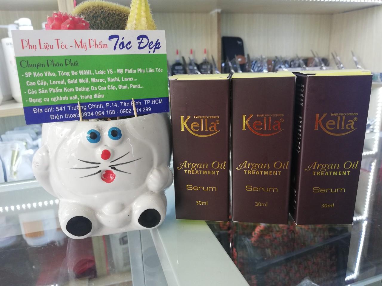 Tinh dầu dưỡng tóc Serum Kella Argan Oil Treatmen