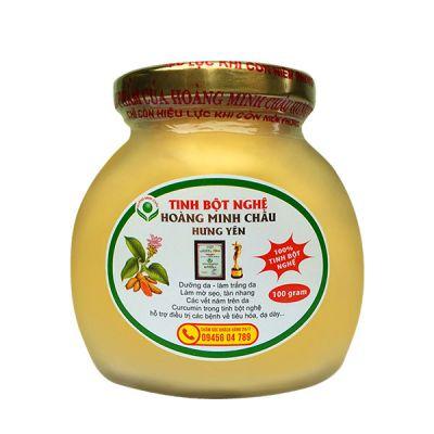 Tinh bột nghệ Hoàng Minh Châu Hưng Yên lọ 100gam