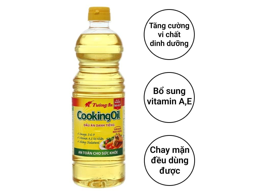 Dầu ăn Tường an Cooking oil 1lít