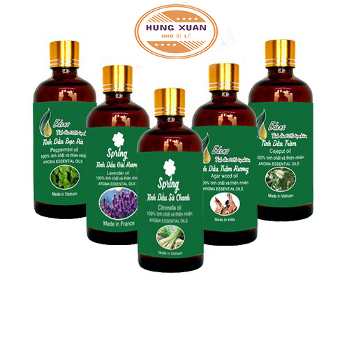 14 Loại Tinh Dầu Thiên Nhiên Nguyên Chất Lọ 50ml - Tinh dầu thơm phòng đuổi muỗi hiệu quả