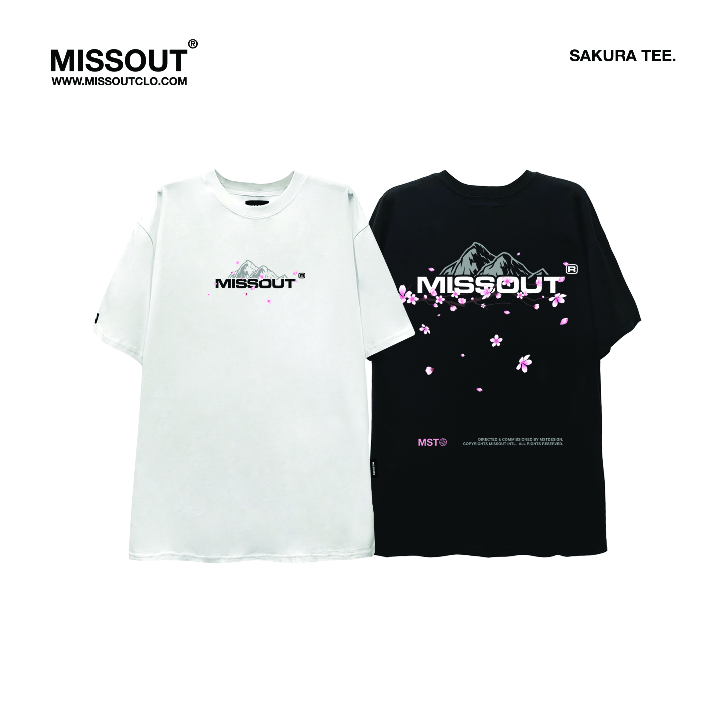 Áo sakura tee