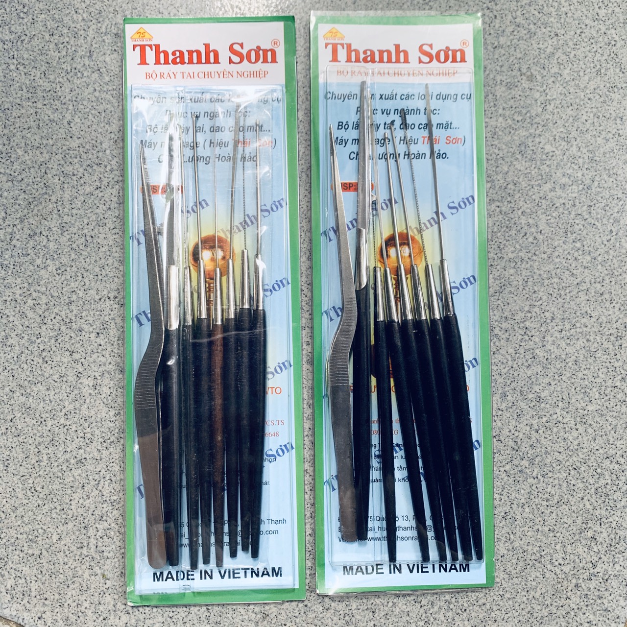 Bộ móc ráy tai 8 món cao cấp Thanh Sơn