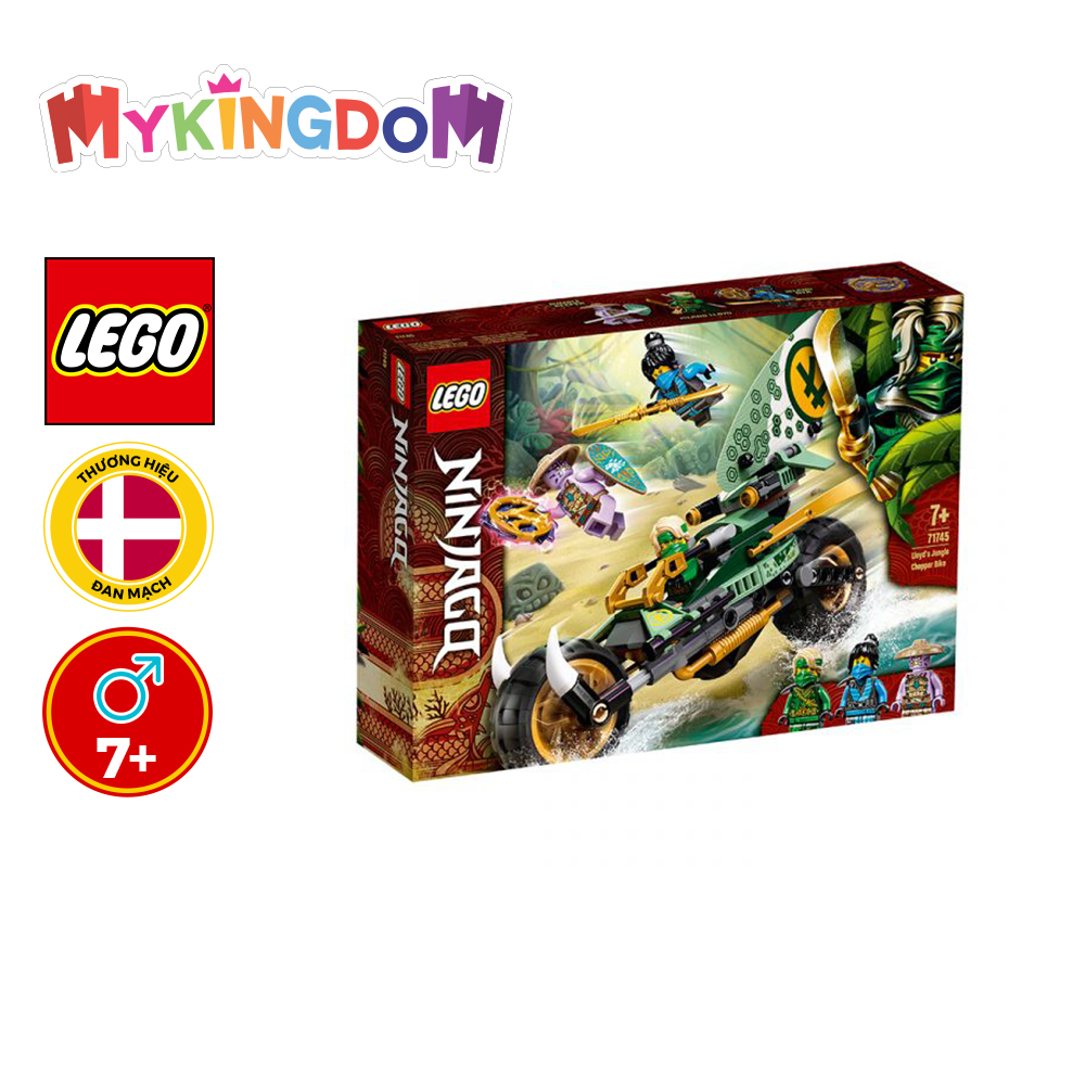 MYKINGDOM - Đồ Chơi Lắp Ráp LEGO NINJAGO Xe Địa Hình Rừng Xanh Của Lloyd 71745 Cho Bé Trên 7 Tuổi (183 Pieces)