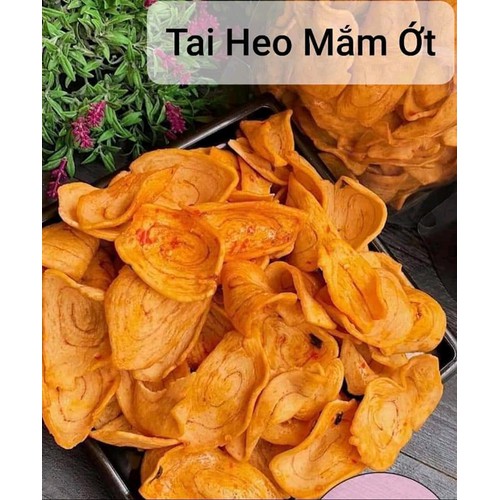 1Kg BÁNH TAI HEO SỐT MẮM ỚT