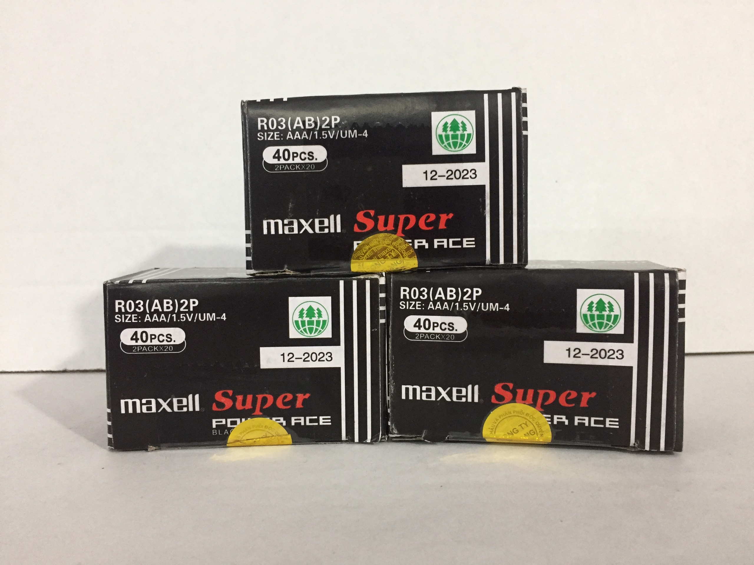 Hộp 40 viên pin tiểu 3A ,MAXELL,dụng lượng cao,tương ứng với nhiều thiết bị điện gia dụng,dễ sử dụng ,(màu đen),bảo hành khi mua hàng tại shop