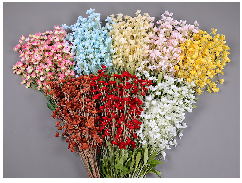 Hoa giả, hoa trang trí, hoa lụa - Lily trắng 95cm cao cấp, sang trọng