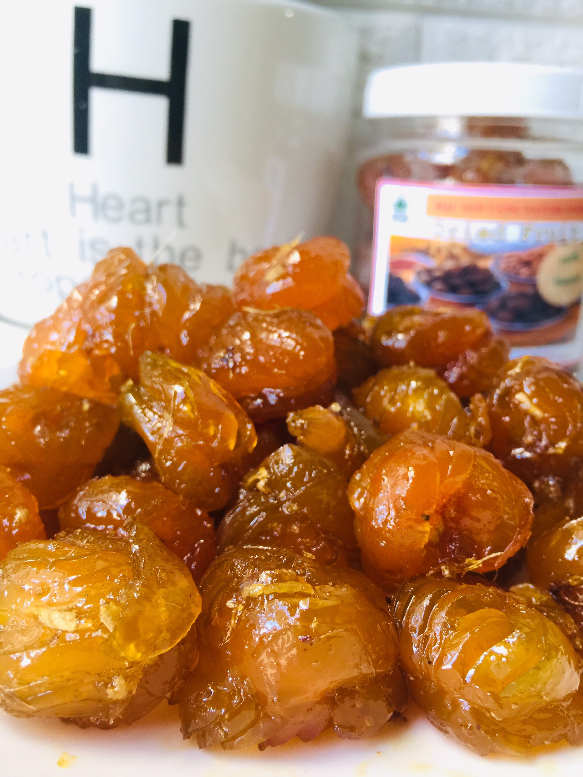 Ô Mai Mận Dẻo Xào Gừng  NATURE FOOD _ 500gr