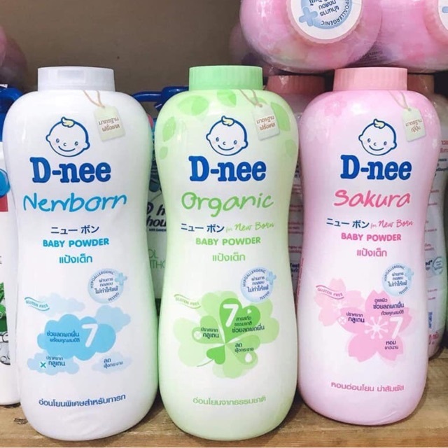 Phấn thơm cho bé Dnee 350g Thái Lan
