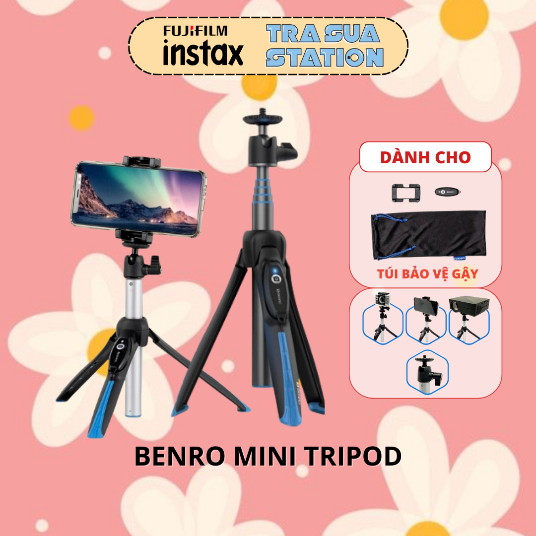 Chân máy ảnh benro mini tripod bk15
