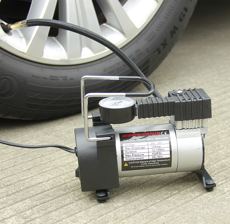 Bơm lốp ô tô 12v bơm lốp xe máy tặng kèm 3 đầu bơm máy bơm ô tô mini máy nén khíbơm hoi，máy bơm khí nén di động cho xe ô tô xe đạp bóng và các bơm hơi khác