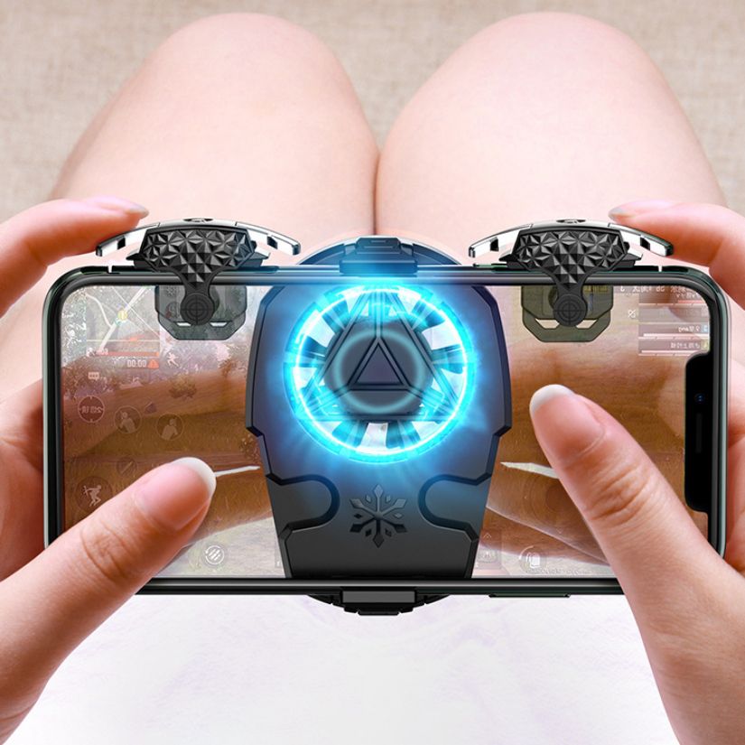 [HCM]Bộ Nút Bắn PUBG Mobile Kèm Quạt Tản Nhiệt Z02 - LATOSHOP