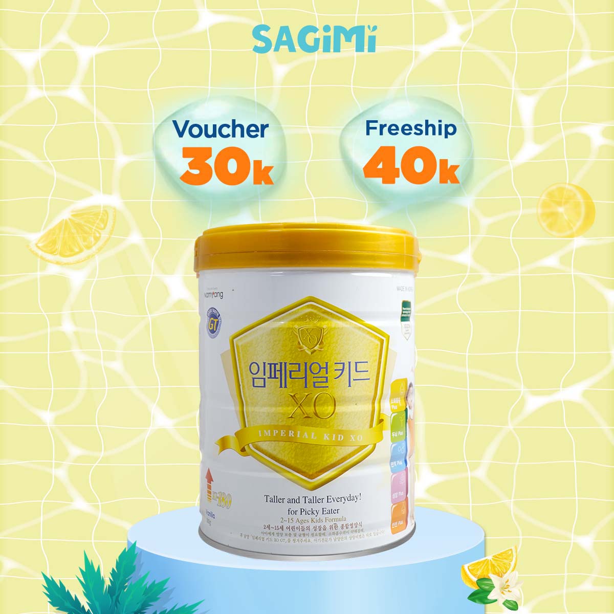 Sữa Bột XO Kid -  800g Cho Trẻ Từ 2-15 Tuổi Khỏe Mạnh Phát Triển Chiều Cao