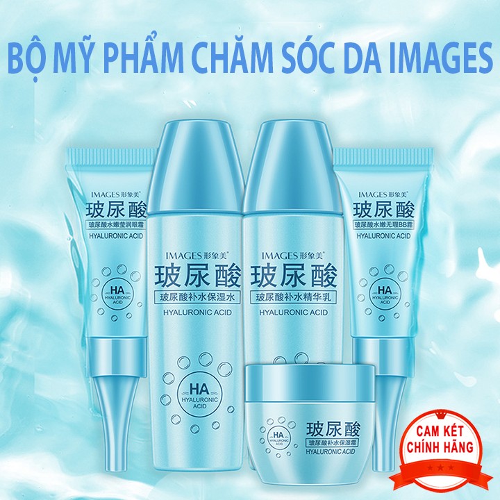 Bộ chăm sóc da/ Bộ sản phẩm chăm sóc da dầu mụn/ Bộ chăm sóc da mặt/ Bộ chăm sóc da mặt cho nữ HA 5 món