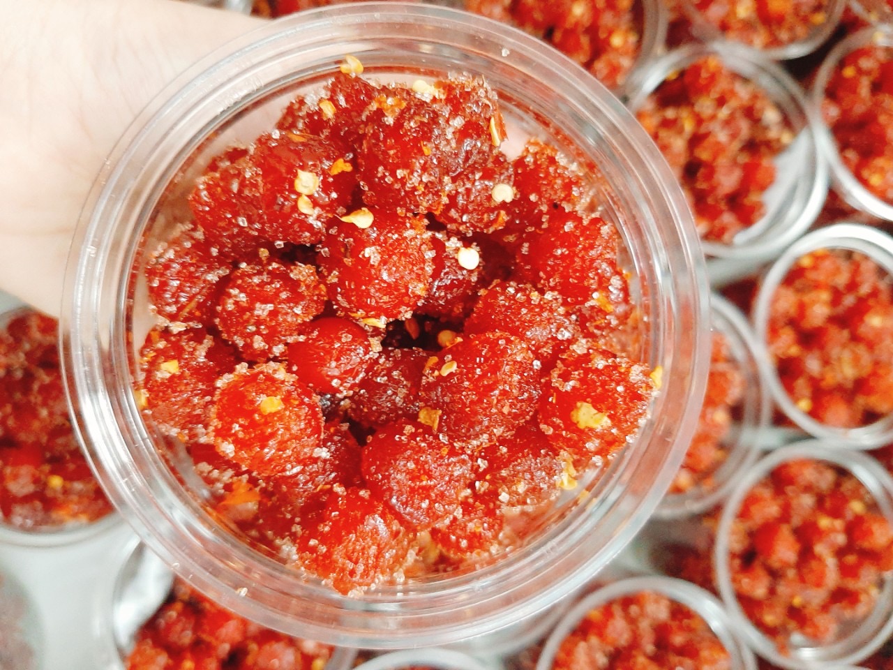Chùm ruột sóc muối ớt đường đặc sản miền tây 500gr