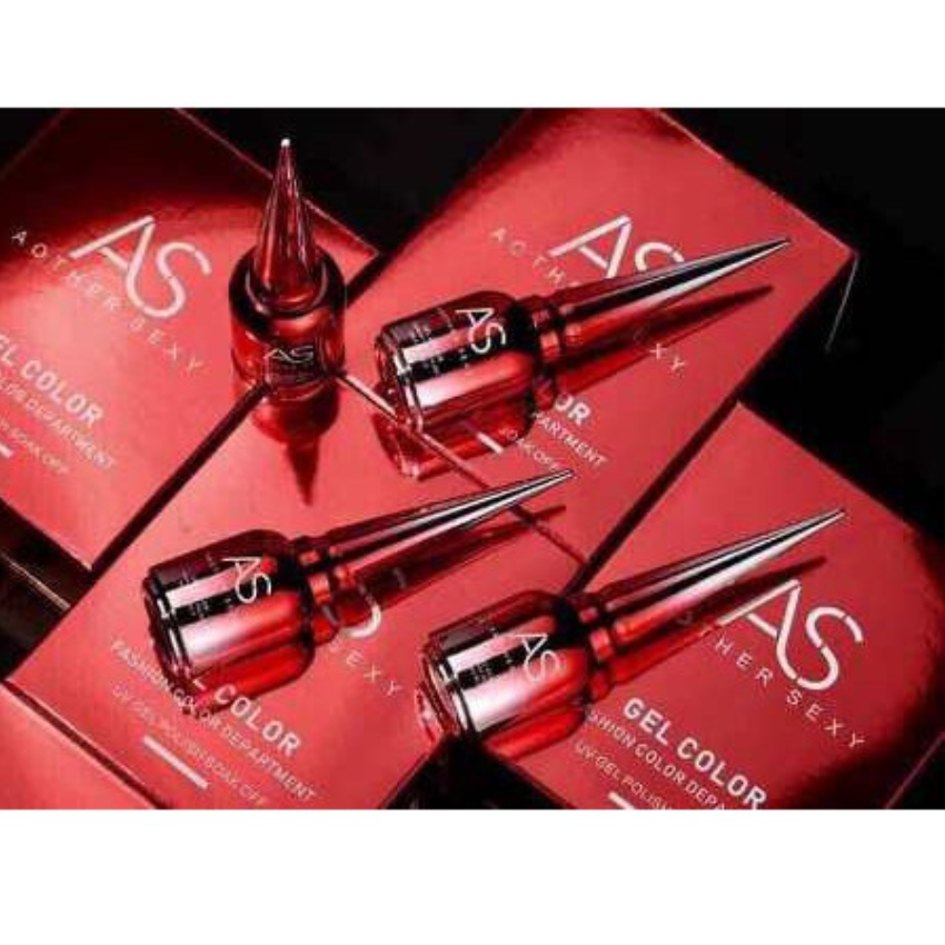 Sơn gel top , base , top lỳ. as chải đỏ mới 15ml