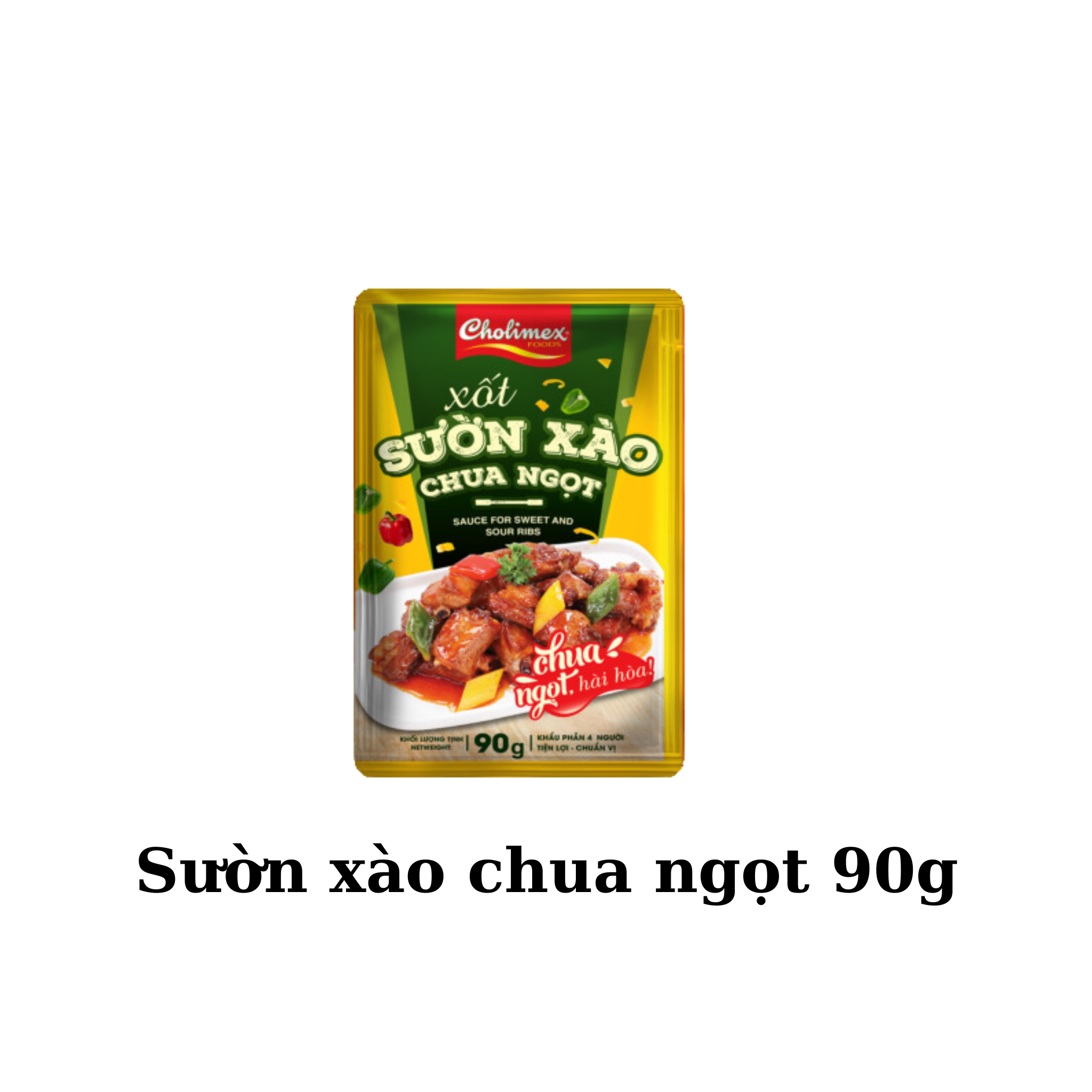 Xốt sườn xào chua ngọt Cholimex gói 90g