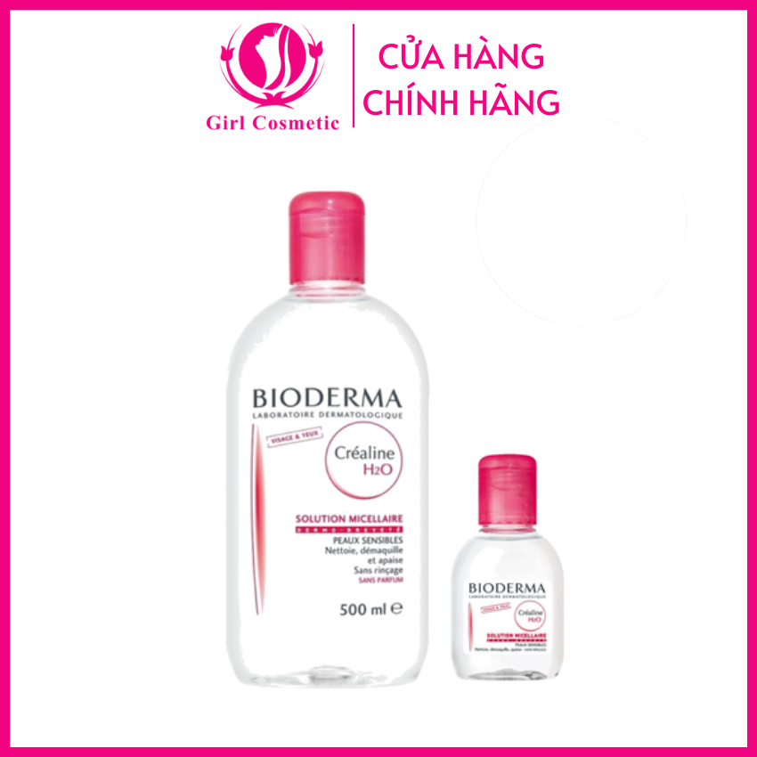 Nước tẩy trang - Nước tẩy trang Bioderma 500ml phù hợp cho da khô, da thường, da nhạy cảm, làm sạch da,dưỡng trắng da hiệu quả an toàn