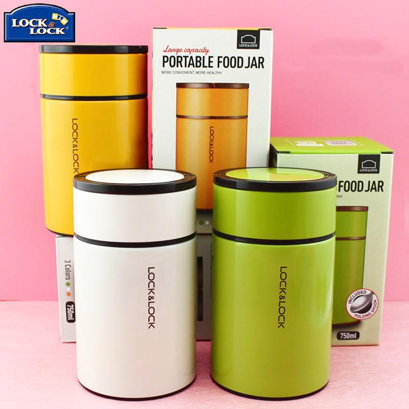 Bình giữ nhiệt đựng thức ăn cao cấp Lock&Lock Column Food Jar LHC8022 750ml