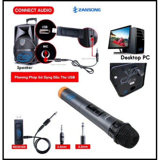 Bộ 2 Micro Karaoke Không Dây v12 V19 Màu Xám Uhf Sóng Khỏe Thích Hợp Loa 20W Tới 200W Giá 280,000 Đồng*Miễn phí vận chuyển