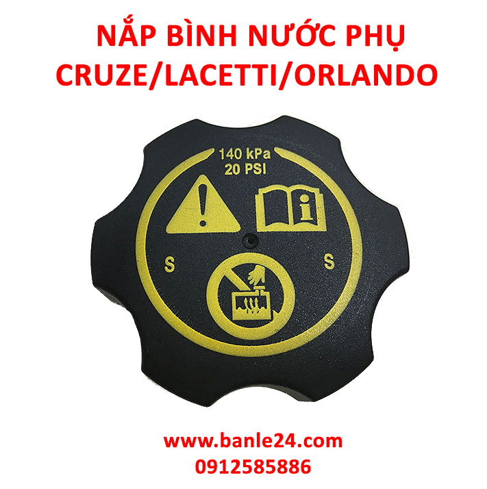 Nắp két nước xe Cruze/Lacetti/Orlando