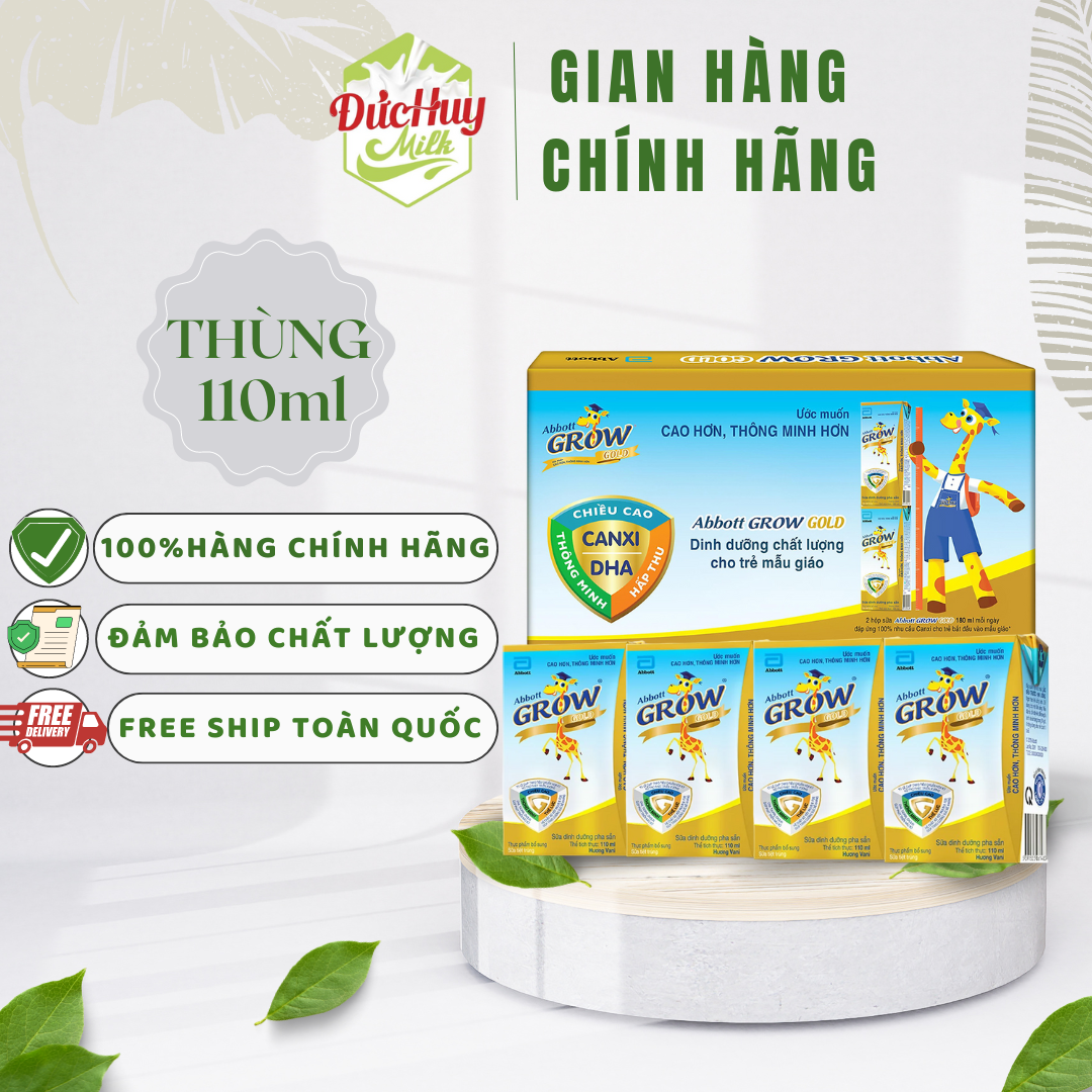 Sữa bột pha sẵn Abbott Grow nước 110ml
