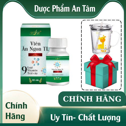 Viên uống tăng cân TL-Chính Viên Ăn Ngon TL Thái Lan Hộp 56 Viên và 100 Viên Hỗ Trợ Ăn Ngon Ngủ Tốt, Tăng Cân An Toàn Hiệu Quả