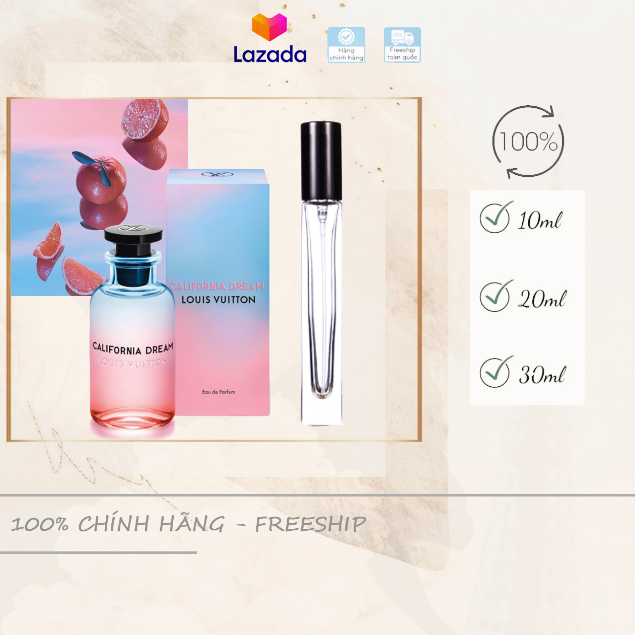 Unisex Louis Vuitton California Dream EDP