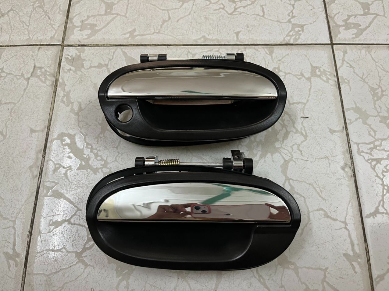 Tay mở cửa ngoài Mạ Crom Chevrolet Spark 09-11