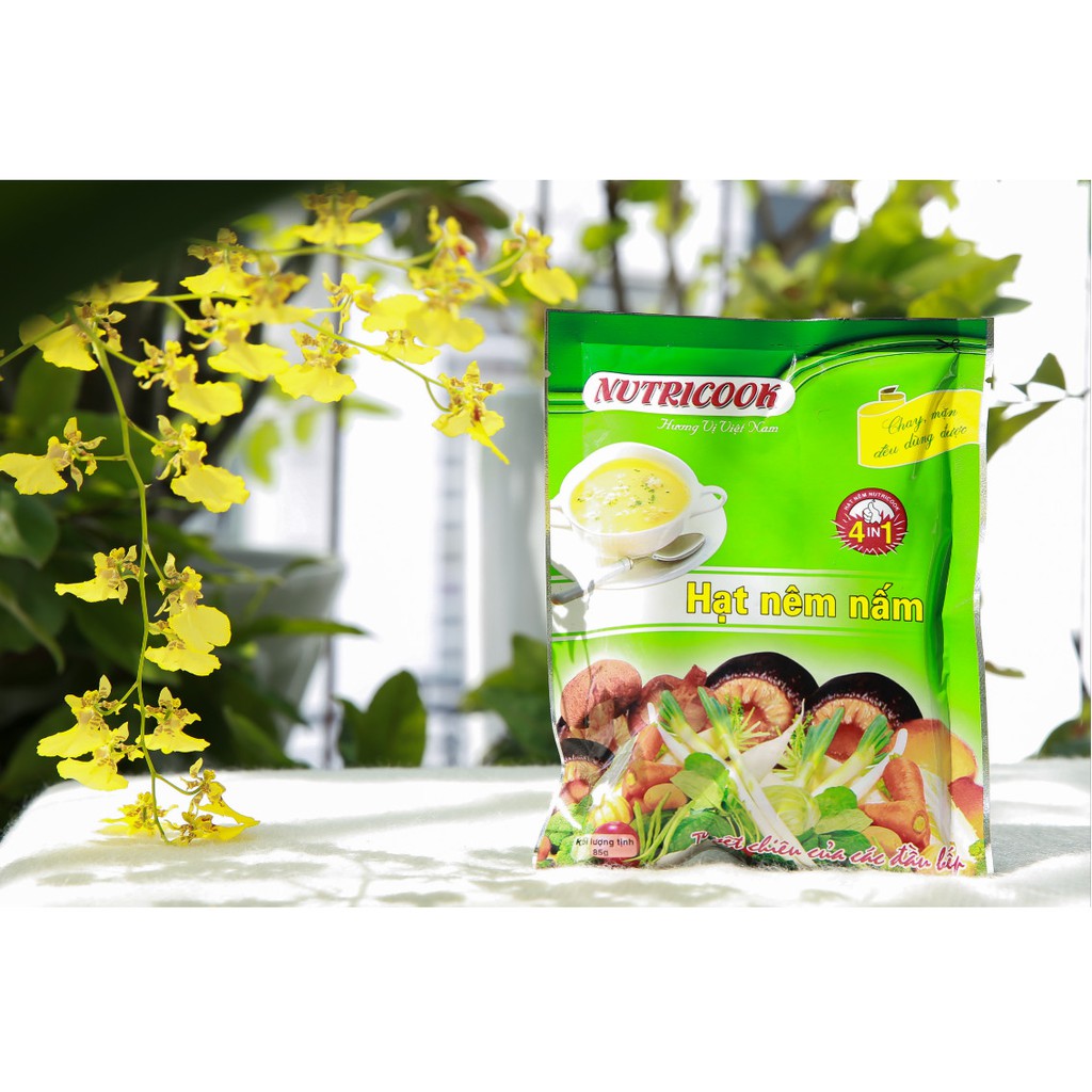 Hạt nêm chay nấm hương 900gr - nutricook
